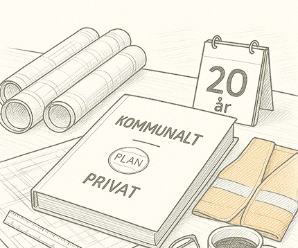 Över 20 års erfarenhet av kommunala och privata projekt
