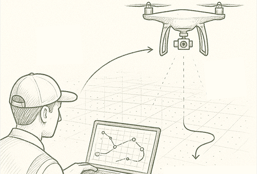 Drönarflygning & Datainsamling